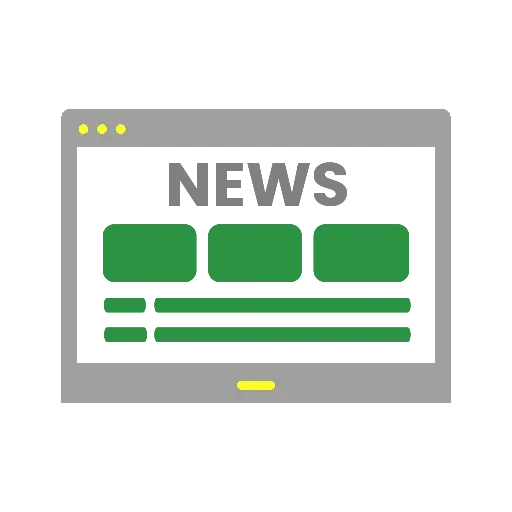 News and Magazine Media Website Service Icon