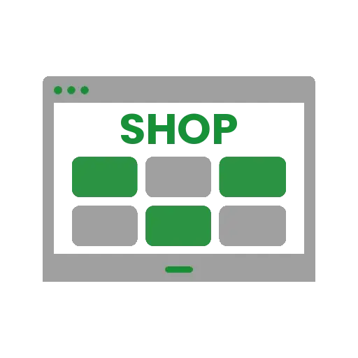 E-commerce Store Service Icon
