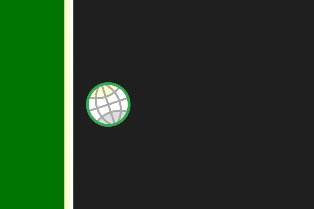 Abstract digital background featuring GODDRA website colour palettes and logo branding.